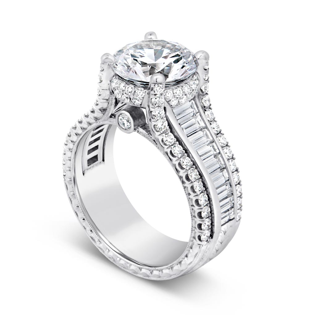 Asscher Cut Diamond Engagement Ring - KPR445 – Jack Kelége | Diamond  Engagement Rings, Wedding Rings, and Fine Jewelry